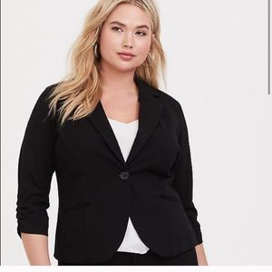 Black torrid blazer